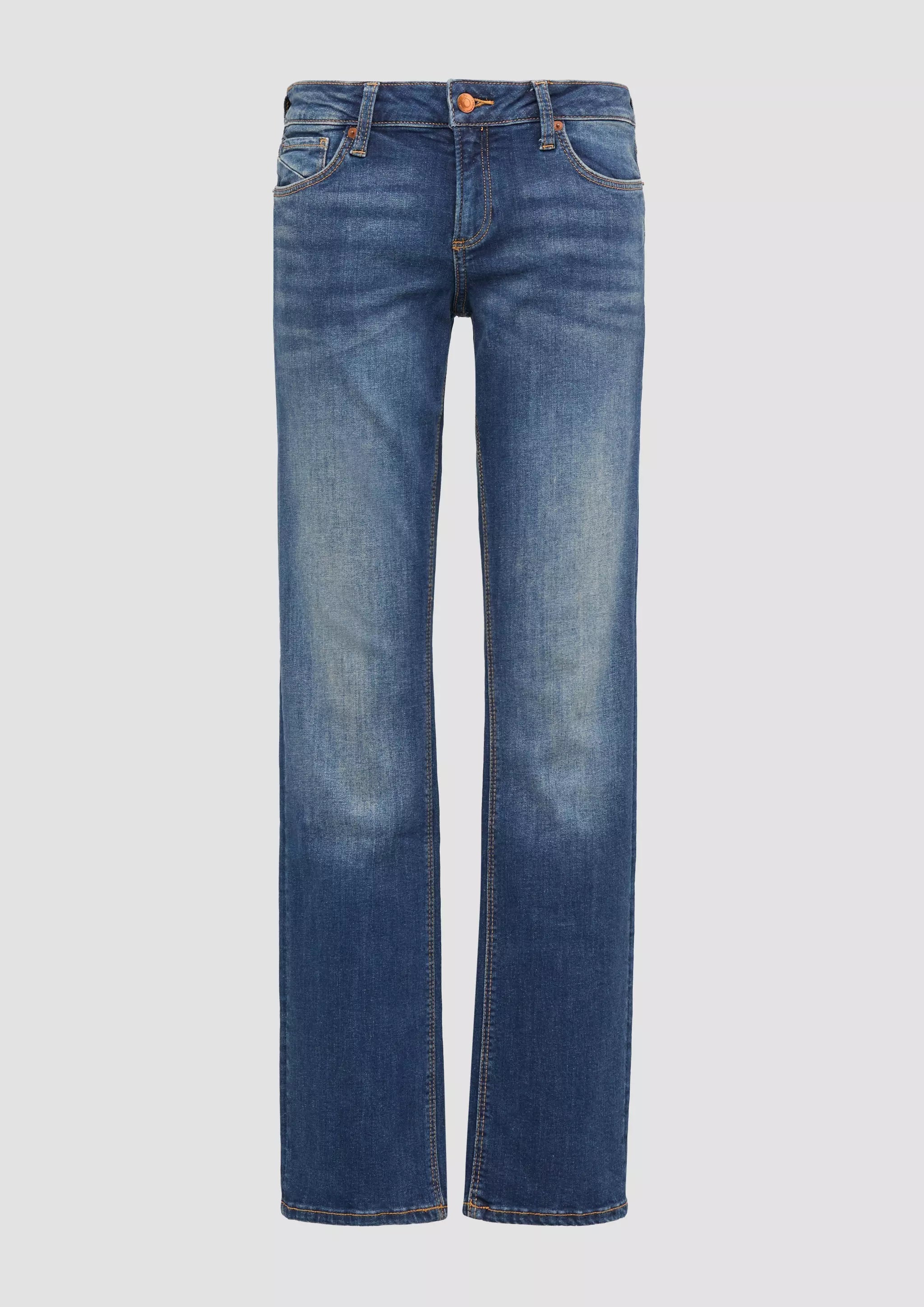 QS Jeans Catie Slim Fit Low Rise Straight Leg